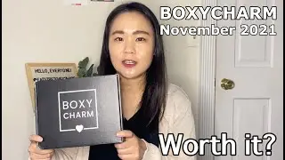 Boxycharm November 2021 Unboxing - BASE BOX