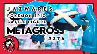 EXCLUSIVA, AÚN NO LLEGA A TIENDAS | Jazwares Metagross | # 376 | Pokémon Epic Battle Figure | Review
