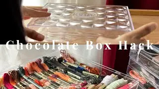 Don&rsquo;t Throw This! | Embroidery Storage Hack | ASMR