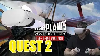 Warplanes on Oculus Quest! Fly planes in VR!