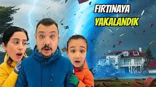 FIRTINAYA YAKALANDIK OKULLAR TATİL OLDU ESRA AYTA&Ccedil; NİL