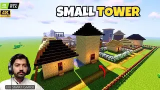 I Build House For Farmer of Cow Farm in Small Village Minecraft #5