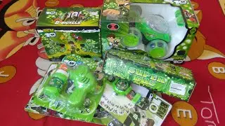 Ben 10 stunt car Ben 10 bubbles   Ben 10 cycle