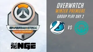 Part 2 Luminosity vs Immortals - Group Play Day 2 - Overwatch Winter Premiere