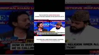 Irfan Khan for non religion 🙏