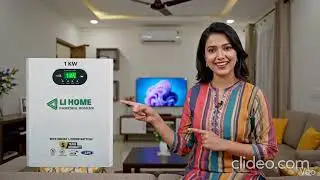 LI HOME Lithium Inverter 🔋 | 0.01 Second Instant Power Backup | No Maintenance