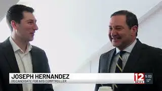 WBNG: Republican State Comptroller candidate Joseph Hernandez visits Binghamton