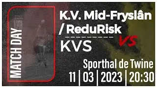 ⚽ 𝐊𝐎𝐑𝐅𝐁𝐀𝐋 | HOOFDKLASSEWEDSTRIJD 💥⚡| K.V. MID-FRYSLÂN/REDURISK  1 - KVS/Groeneveld Keukens 1