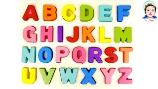 Learn Letters | Animal Sounds| Uppercase Letters Puzzle | Educational Videos for Children
