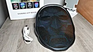 Светодиодная Bluetooth-маска SL016 (обзор)