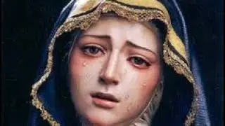La d&eacute;solation de Marie apr&egrave;s la mort de J&eacute;sus