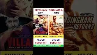Singham Return vs EK Villain Box Office Collection WW
