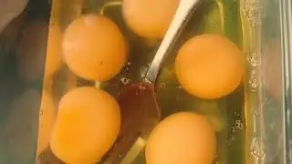 Yam and egg sauce 😊💜