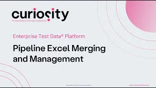 Pipeline Excel Merging and Management | Enterprise Test Data