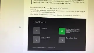 Xbox System Error (E101, E102, The other E&rsquo;s Offline System Update)