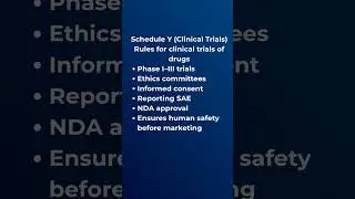 Day 26/100|UPSC DRUGS Inspector preparation|Schedule M vs Y # upscdruginspector#pharmajurisprudence
