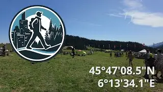 Hiking from Col de la Croix Fry to Beauregard