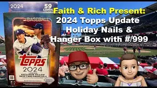 The Best Looking Card Ripping Holiday Nails for some 2024 Topps Update Hanger Box Action.