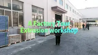 Factory tour of PVC Extrusion line