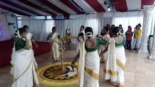 Thiruvathira dance by VWS Hyderabad. Choreographed by : Neethu G Bose