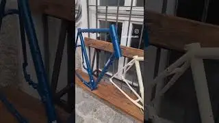 long distance tracking frames -  fresh from painting made from reynolds 631 tubing