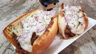Garlic Butter Italian Sausage Sandwich Recipe, the #perfect #lunch
