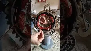 1 hp induction Motor winding |  electrical YouTube shorts #shortsfeed #shorts #youtubeshorts
