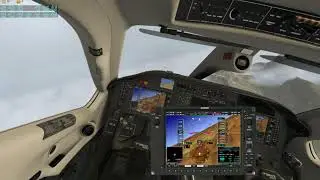 ORBX LOWI IFR HotStart TBM 900 RNAV Xplane 11.36