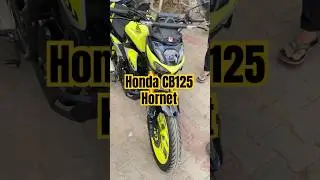 🔥 Honda CB 125 Hornet Walkaround | Full Showroom Look | Price, Specs & Features Revealed! #shorts