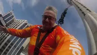 Sky Tower Jump Auckland Hand Held Video