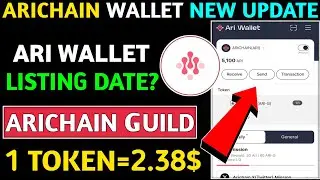 Ari Wallet Airdrop New Update || Ari Wallet Airdrop Listing Date || Ari Wallet New Ari Guild Token