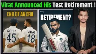 Virat Kohli Informed BCCI About His Test Retirement| Criic Ashish