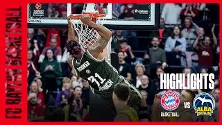 FC Bayern M&uuml;nchen Highlights | FCBB - Alba Berlin 115:86 | EL 24/25 | 10. Spieltag