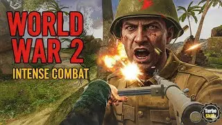The⛑️ Brutal Reality of World War 2 🥷 - Intense🔥 Gameplay (4K)