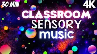 Sensory Videos for Autism Boost Positive Energy Mood Booster with Neon Visuals