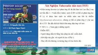 Cập nhật chẩn đoán và điều trị Lao tiềm ẩn