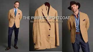 The Perfect Sportcoat: Wool & Cashmere Glenplaid