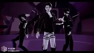 【進撃のMMD】兵長でECHO【Attack on Titan MMD】