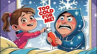 The Hoodie That Hated Cold Weather! | Funny Winter Cartoon for Kids