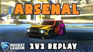 Arsenal Ranked 2v2 POV #377 - Arsenal & ViolentPanda VS dribbs & Chief Beef - Rocket League Replays