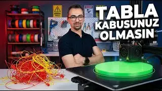 3D Yazıcılarda Tablaya Yapışma Sorunu Neden ve Çözümleri ! | #3dprinter #heatedbed #3dprintingfails