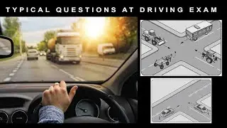 Driving Typical Questions - DRIVING LICENCE