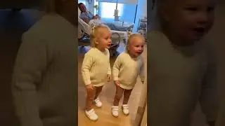 Twins vs. Surprise Baby 😳😂#TwinReactions #ToddlerShock #FunnyKids #HospitalMoments #BigSiblingDrama