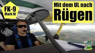 Mit dem Ultraleichtflugzeug nach Rügen an die Ostsee EDCG