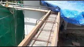 COPING ON TERRACE PARAPET WALL