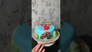 Digger, Truck & Blaze Cake (The Amateur Baker)