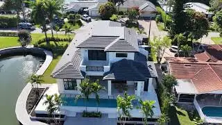 Naples Drone flights in Royal Harbor a Hi Value inspection for Tower Hill Insurance