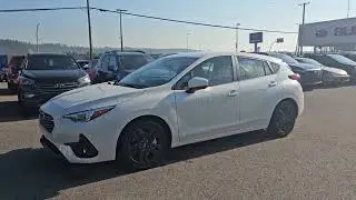 2025 Subaru Impreza Touring Crystal White Pearl 25IH1553