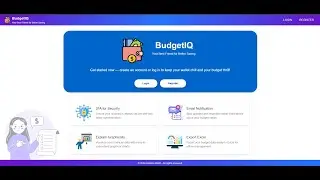 BudgetIQ Authentication & 2FA | Secure Login with Email OTP & RBAC(Secure Login + 2FA)