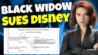 Scarlett Johansson sues Disney | Let's Read the Lawsuit | Lawyer Explains.